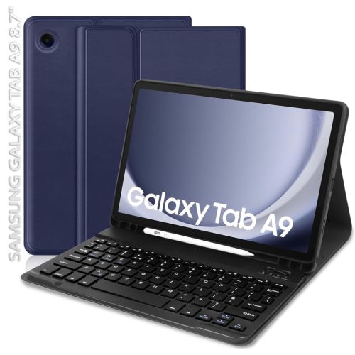 Чохол до планшета BeCover Keyboard Samsung Tab A9 SM-X115 8.7 Deep Blue (712356)