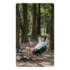 Крісло складане Naturehike Clamshell 001 Triangle Folding Moon Chair Чорне (6975641880608) - Зображення 2