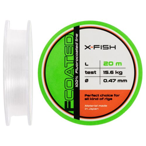 Флюорокарбон X-Fish FCoated 20m 0.47mm 15.6kg (1917.01.54)