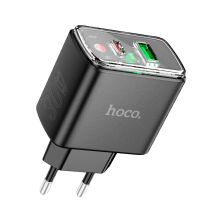 Зарядний пристрій HOCO CS42A Smart 1xUSB-C PD30W + 1xUSB QC3.0 Black (6942007620765) Зарядний пристрій HOCO CS42A Smart 1xUSB-C PD30W + 1xUSB QC3.0 Black (6942007620765)