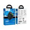 Зарядний пристрій HOCO CS42A Smart 1xUSB-C PD30W + 1xUSB QC3.0 Black (6942007620765) - Зображення 3