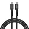Дата кабель USB-C to USB-C 1.2m Magnetic 100W black Verbatim (31863) - Изображение 1