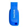 USB флеш накопичувач SanDisk 64GB Cruzer Blade Electric Blue USB 2.0 (SDCZ50C-064G-B35BE) - Зображення 1