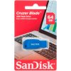 USB флеш накопичувач SanDisk 64GB Cruzer Blade Electric Blue USB 2.0 (SDCZ50C-064G-B35BE) - Зображення 2