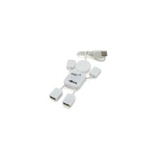 Концентратор Voltronic USB 2.0 to 4xUSB man OEM (YT-HM4-W)