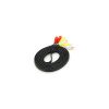 Кабель мультимедийный 3xRCA M to 3xRCA M 3.0m black Voltronic (YT-3хRCA(M)/3хRCA(M)-3.0G) - Изображение 1