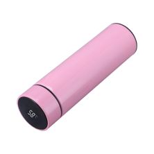 Термос Merlion з цифровим термометром 0,5 л, рожевий (SUS-304E-P/500)