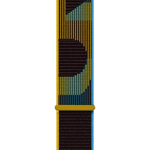 Ремешок для смарт-часов Armorstandart Nylon Band для Apple Watch 49/46/45/44/42 (Series 1-3) Blue Unity (ARM74215)