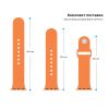 Ремінець до смарт-годинника Armorstandart Sport Band (3 Straps) для Apple Watch 49/46/45/44/42 (Series 1-3) Orange (ARM49071) - Зображення 2