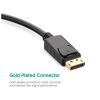 Переходник Display Port M to VGA F black Ugreen (20415) - Изображение 1