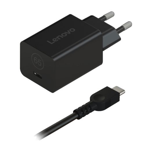 Блок питания к ноутбуку Lenovo 65W GaN Nano Adapter USB Type-C (40AWGN65EU)