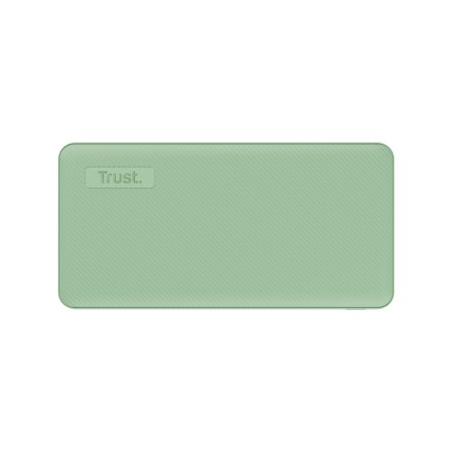 Батарея універсальна Trust Primo 20000 mAh ECO (USB-C/3A, 2*USB-A/2.4А) Green (25027_TRUST)