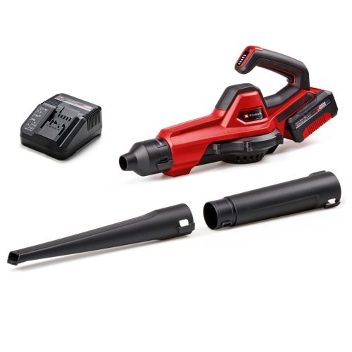 Воздуходувка Einhell GE-UB 18/250 Li E, 18V, 4Ah, 15000об/мин, 230км/ч, 120м³/ч, 1.78кг (3433560)