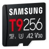 Карта пам'яті Samsung 256GB microSDXC class 10 UHS-I U3 V30 A2 T9 (MB-MH256T/WW) - Зображення 3