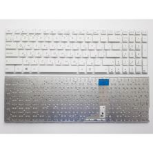 Клавіатура ноутбука ASUS VivoBook A556/X556/X756 белая (A46060)