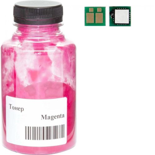 Тонер Canon 054 MF641/643/645, LBP-621/623, 45г 1.2K Magenta +chip AHK (3203611)