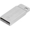 USB флеш накопитель Verbatim 64GB Metal Executive Silver USB 2.0 (98750) - Изображение 1