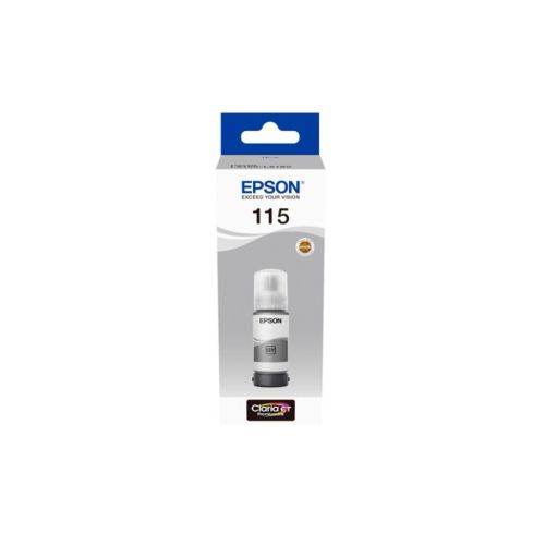 Контейнер з чорнилом Epson 115 EcoTank Grey (C13T07D54A)