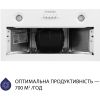 Витяжка кухонна Minola HBI 5204 WH 700 LED - Зображення 2
