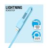 Дата кабель USB 2.0 AM to Lightning 1.2m AL-CBCOLOR-L1BL Blue ACCLAB (1283126518188) - Изображение 2