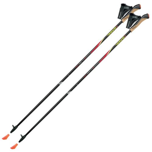 Палиці для скандинавської ходи Gabel FX-75 Snake Carbon 115 Dual Spike (7008351011150)