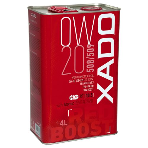 Моторна олива Xado 0W-20 508/509 Red Boost, 4 л (ХА 25294)