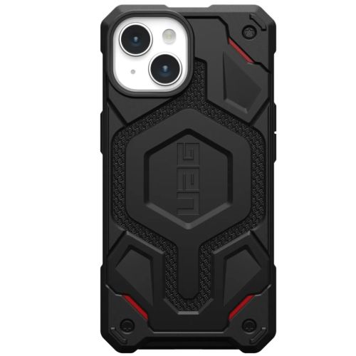 Чохол до мобільного телефона UAG Apple iPhone 15 Plus Monarch Pro Magsafe, Kevlar Black (114220113940)