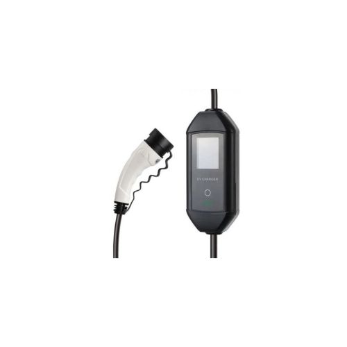 Зарядний пристрій для електромобіля HiSmart Type 2-Schuko (220V), 16A, 3.5kW, 1-фазный, 5м (EV200788)
