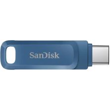USB флеш накопитель SanDisk 64GB Dual Drive Go Navy Blue USB 3.1 + Type-C (SDDDC3-064G-G46NB)