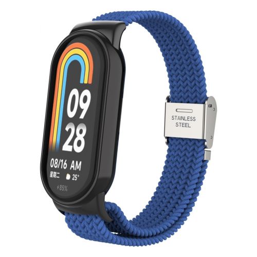 Ремінець до фітнес браслета Armorstandart Braided Solo Loop для Xiaomi Mi Band 8 Blue (ARM69926)