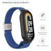 Ремінець до фітнес браслета Armorstandart Braided Solo Loop для Xiaomi Mi Band 8 Blue (ARM69926) - Зображення 2