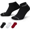 Шкарпетки Nike U ED CUSH POLY NS 3PR 144 DX9656-902 38-42 3 пари Червоний/Білий/Чорний (196152694317) - Зображення 1