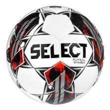 М'яч футзальний Select Samba v22 біло-сріблястий Уні 4 (5703543298402)