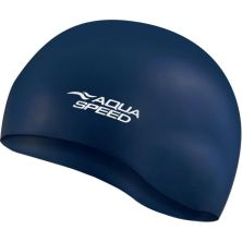 Шапка для плавания Aqua Speed Mono 111-22 6198 темно-синій Уні OSFM (5908217661982)