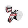 Бинт для спорта RDX на коліна K1 GYM Knee Wraps White/Black Plus (WAH-K1W+) - Изображение 1