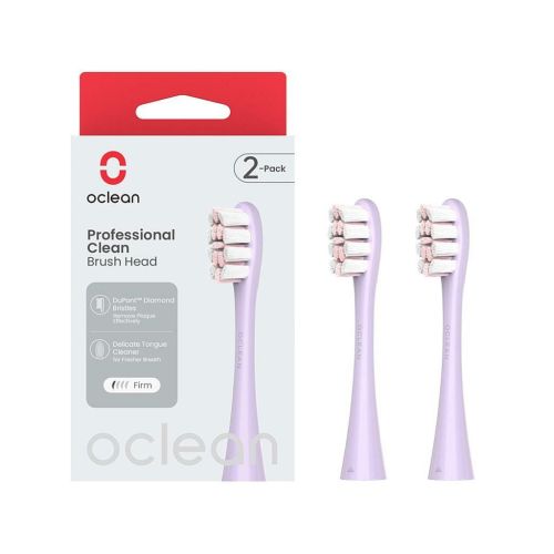 Насадка для зубной щетки Oclean P1C13 P02 Professional Clean Brush Head Purple (2 шт) (6970810554151)