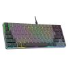 Клавіатура GamePro MK141R Red Swich Low Profile RGB USB Dark Gray (MK141R) - Зображення 1