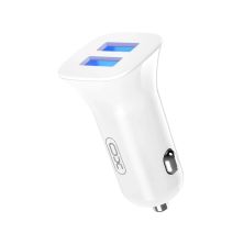 Зарядний пристрій XO CC31 2.4A/2 USB White (XO-СC31-WH)