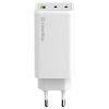 Зарядний пристрій ColorWay C101B GaN Mini 100W PD PPS 2xUSB-C + USB-A white (CW-CHS061PD-WT) - Зображення 2