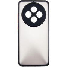 Чехол для мобильного телефона Dengos Matte OPPO Reno 12F 4G Black (DG-TPU-MATT-167)