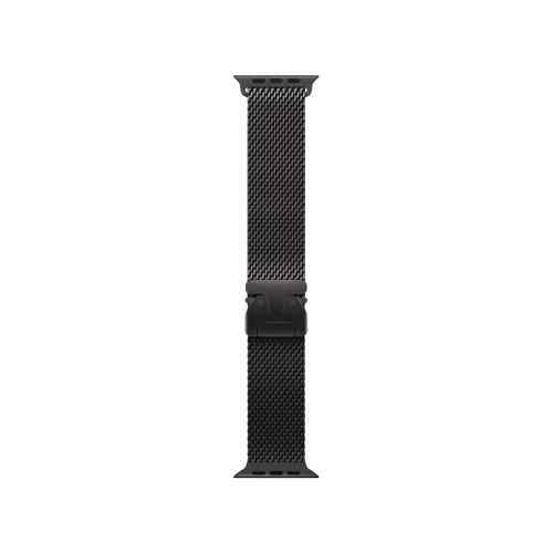 Ремінець до смарт-годинника Apple 49mm Black Titanium Milanese Loop - Medium (MXKG3ZM/A)