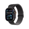Ремінець до смарт-годинника Apple 49mm Black Titanium Milanese Loop - Medium (MXKG3ZM/A) - Зображення 1