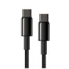 Дата кабель USB-C to USB-C 1.0m 100W black Baseus (CATWJ-01) - Изображение 2