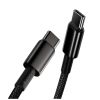 Дата кабель USB-C to USB-C 1.0m 100W black Baseus (CATWJ-01) - Изображение 3