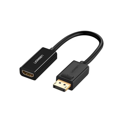 Переходник Display Port M to HDMI F 4K30Hz black Ugreen (40363)