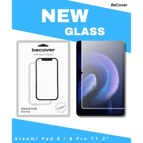 Скло захисне BeCover Xiaomi Pad 8 / 8 Pro 11.2 Clear (714575)