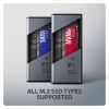 Карман внешний AXAGON USB-C 10Gbps metal box with info display for M.2 NVMe & SATA SSD (EEM2-SD2) - Изображение 2