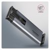 Карман внешний AXAGON USB-C 10Gbps metal box with info display for M.2 NVMe & SATA SSD (EEM2-SD2) - Изображение 3