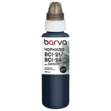Чорнило Barva Canon BCI-21/BCI-24, 100 мл, special, water-soluble, Black (C24-280)