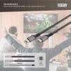 Кабель мультимедийный HDMI M to HDMI M 2.0m V2.1 8K60Hz 48Gbps black Digitus (DB-330200-020-S) - Изображение 2